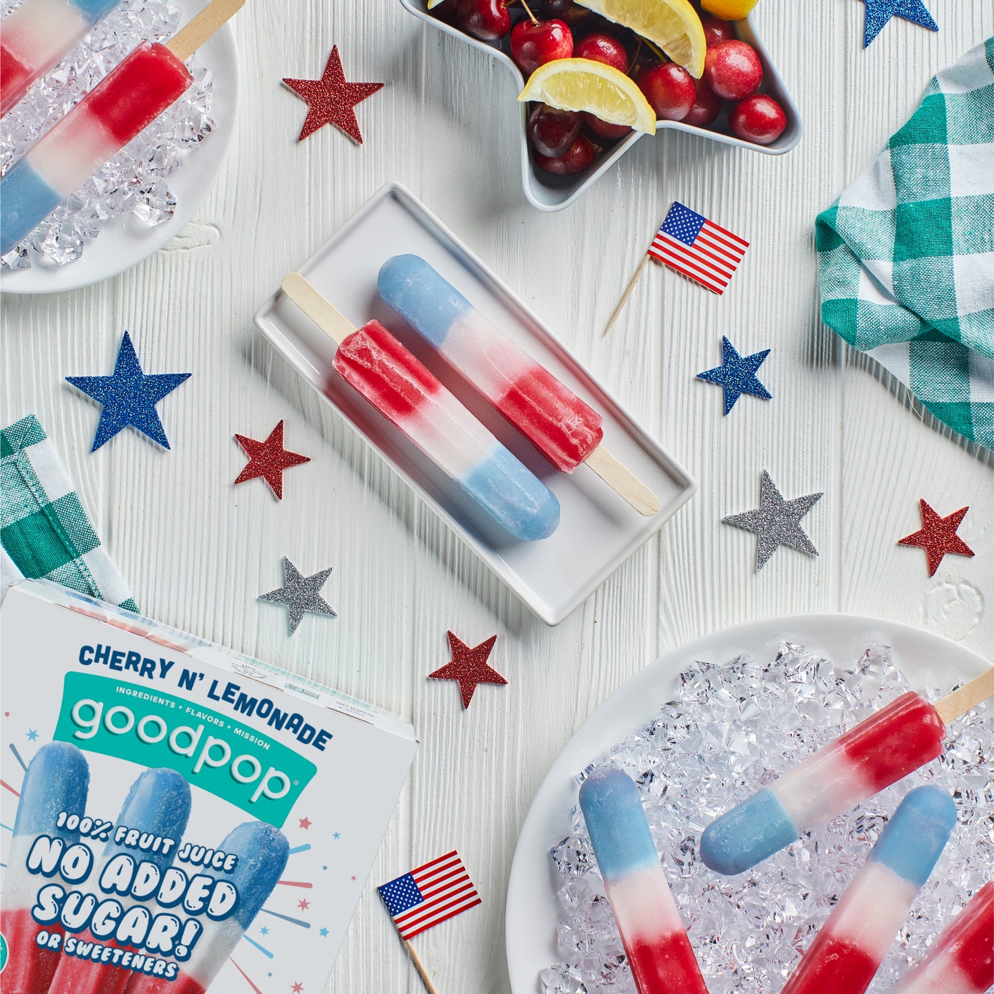 GoodPop Cherry n' Lemonade Junior Pops 8ct