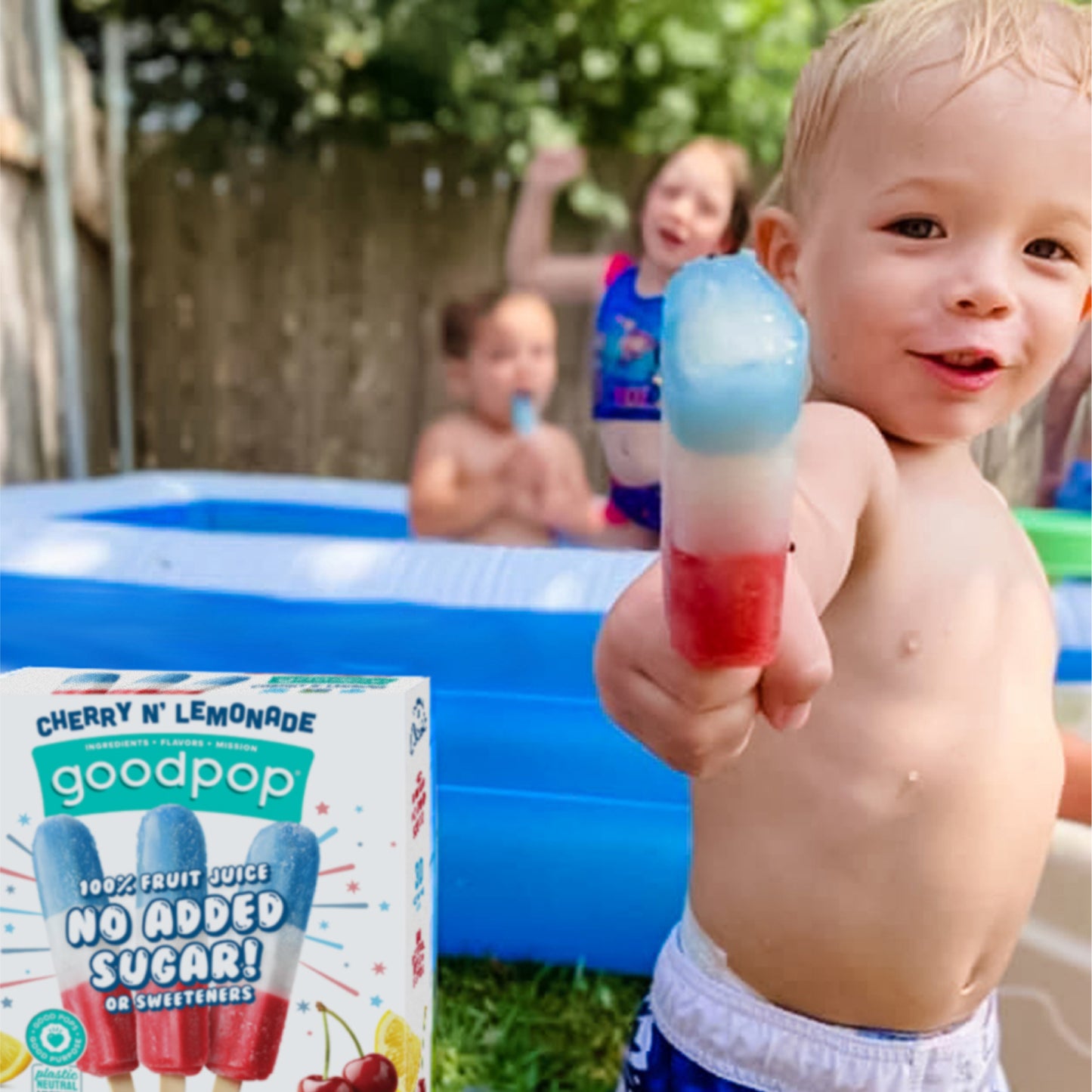 GoodPop Cherry n' Lemonade Junior Pops 8ct